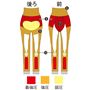 (6)ハイウエスト設計で脇腹スッキリ<br>(7)適度な着圧でポッコリお腹をカバー<br>(8)骨盤周りキュッと引き締め<br>(9)ヒップに沿ったCラインで丸みのある美ヒップに<br>(10)年齢が出やすい膝周りのタルタルお肉をキュッと引き締め