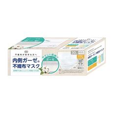 内側ガーゼの不織布マスク(60枚)