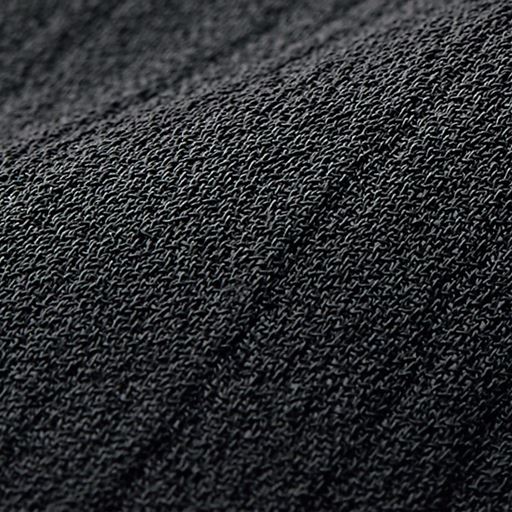 ブラック 凹凸のある楊柳素材で肌離れのよさが魅力