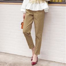 ゆったりレギンスパンツ/細見えが叶うらくちんテーパード(ストレッチ・洗濯機OK)