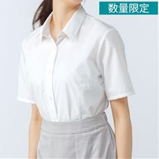 形態安定2枚組レギュラーカラーシャツ(半袖)(洗濯機OK・S～3L)