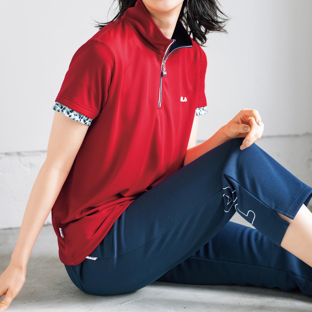 FILA 吸汗速乾 ポロシャツ(UVケア)(スポーツ) ファッション通販ならセシール(cecile)
