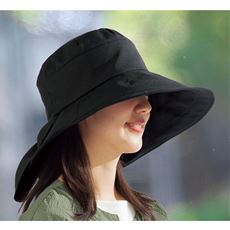 21機能で小顔に見える遮熱遮光UV帽子<美活計画>