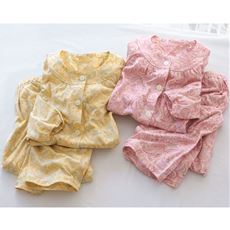薄手SZ天竺の前開きパジャマ(綿100%・日本製)(洗濯に強い)