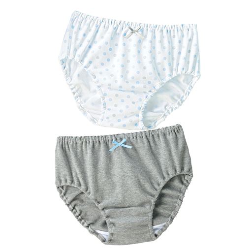 日本製ふんわりショーツ 2枚組 綿100 ゴムが肌に当たらない セシール Cecile