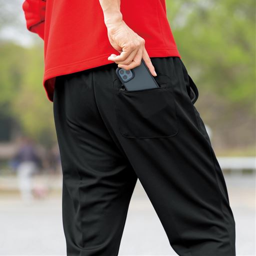 吸汗速乾機能付き メンズスポーツ前開きジャージパンツ ケイパ セシール Cecile 吸汗速乾機能付き メンズスポーツ前開きジャージパンツ ケイパ セシール Cecile