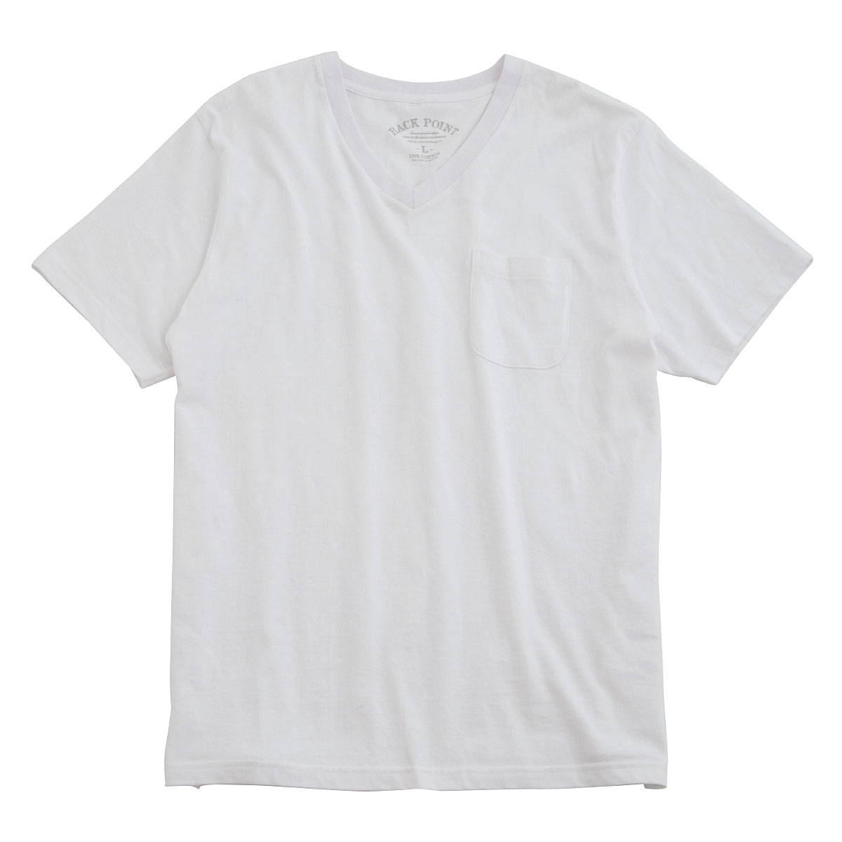 綿100%VネックTシャツ(半袖) - ファッション通販ならセシール(cecile)