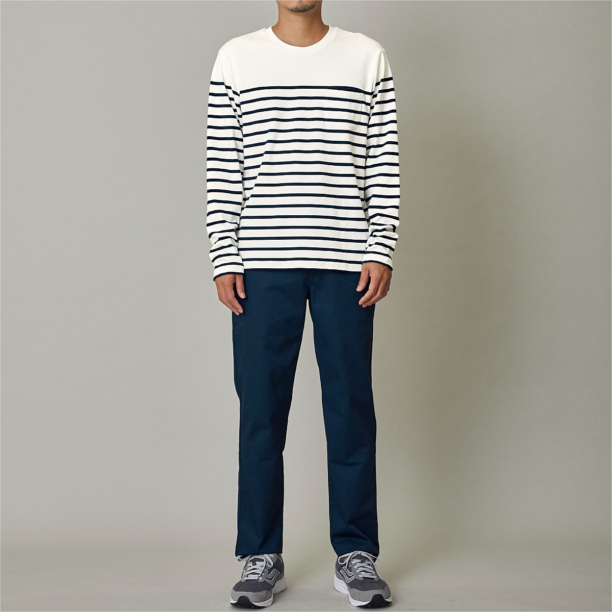 やわらかオーガニックコットンTシャツ(長袖) - ファッション通販なら ...
