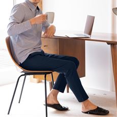 ドライレーヨン混ストレッチパンツ