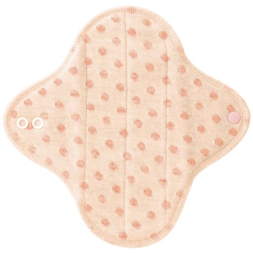 5％クーポン有り 布ナプキンSサイズ防水布入り✳︎肌面オーガニックコットン✳︎○柄ピンク その他