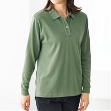 ポロシャツ(長袖)(UVカット・洗濯機OK・吸汗速乾・S～5L)