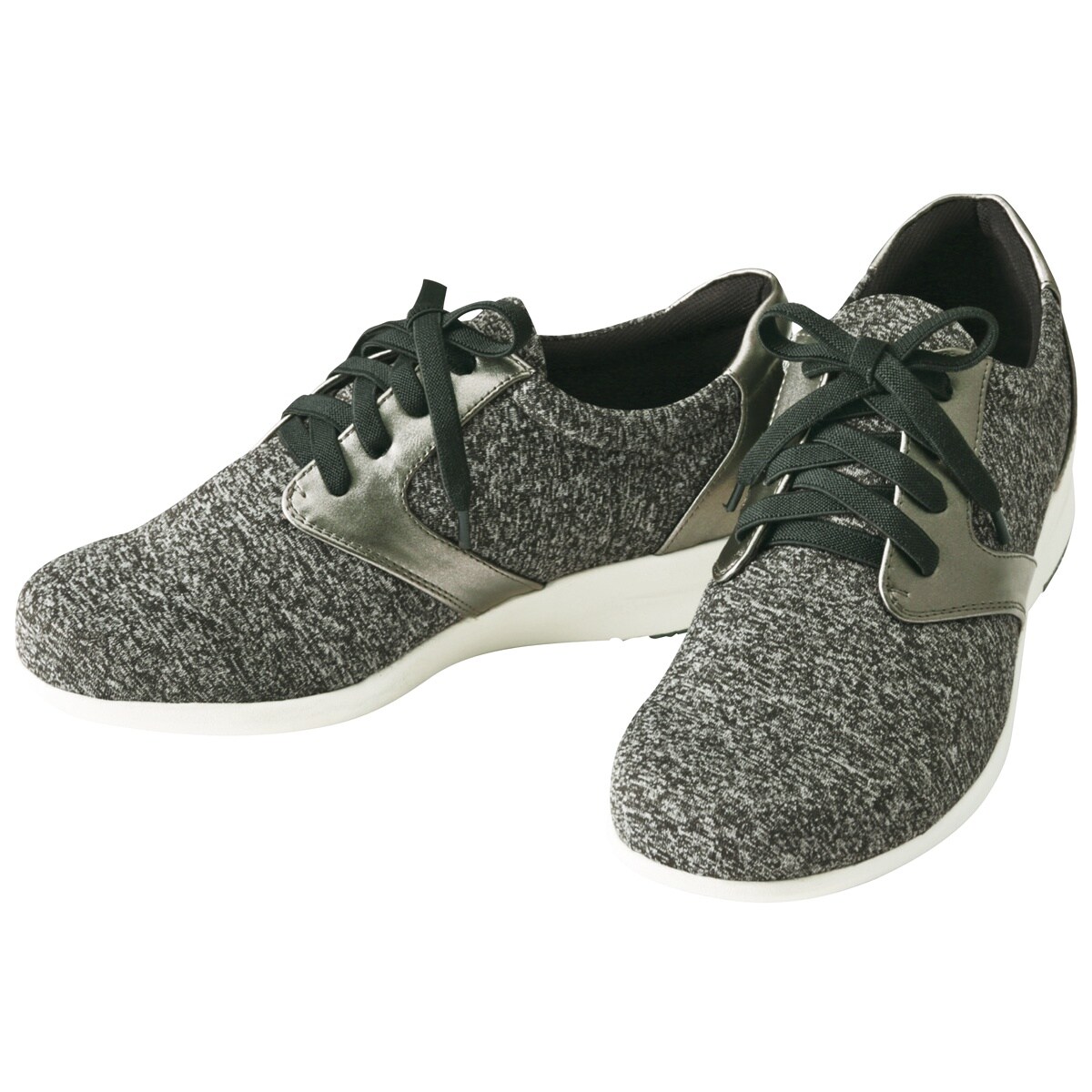 5eストレッチ甲ゴムスニーカー あとりえokada ファッション通販ならセシール Cecile