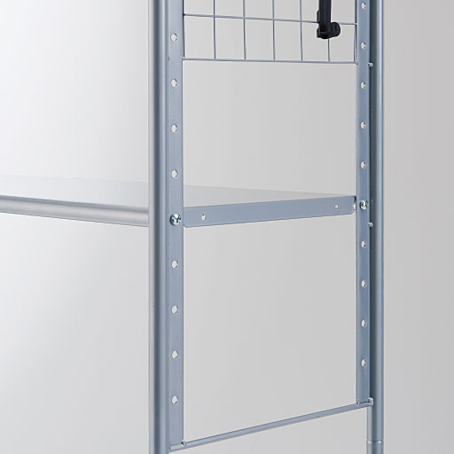 伸縮ラック(つっぱり式フレキシブル) 高級素材使用ブランド 頑丈フレキシブル伸縮ラック 突っ張り式 棚/ラック
