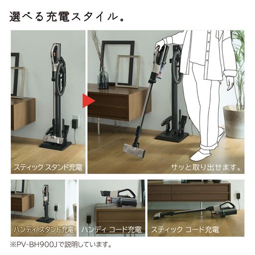 日立 パワーブーストサイクロン 充電スタンド PV-BH900K-007