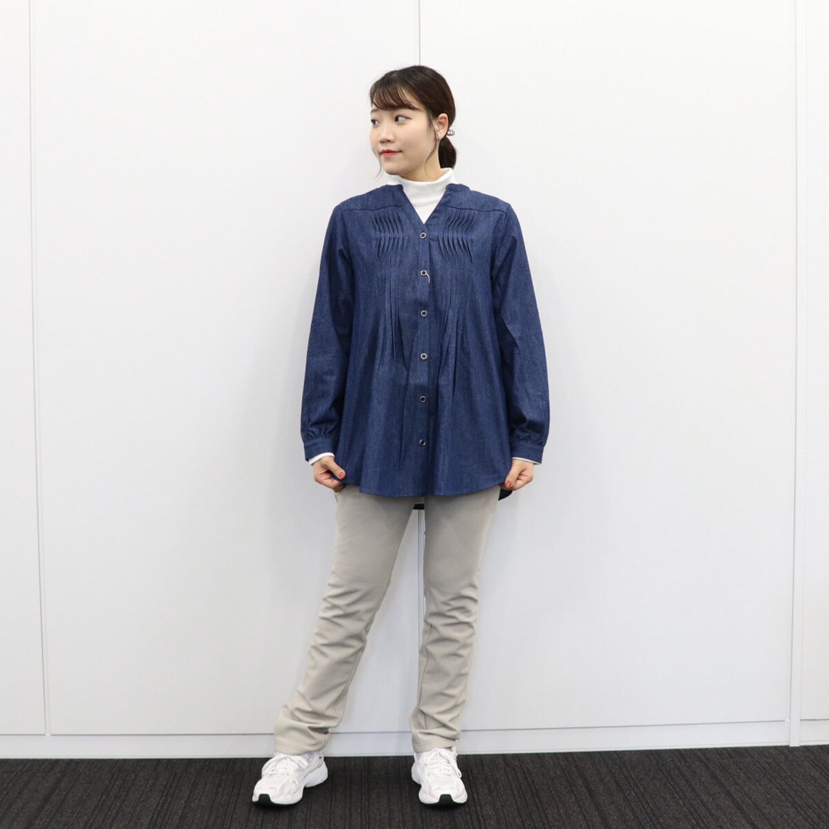 裏起毛ハイテンション ストレートパンツ(あったか・全方向ストレッチ・帯電防止・UVカット・日本製生地・選べる4レングス) -  ファッション通販ならセシール(cecile)