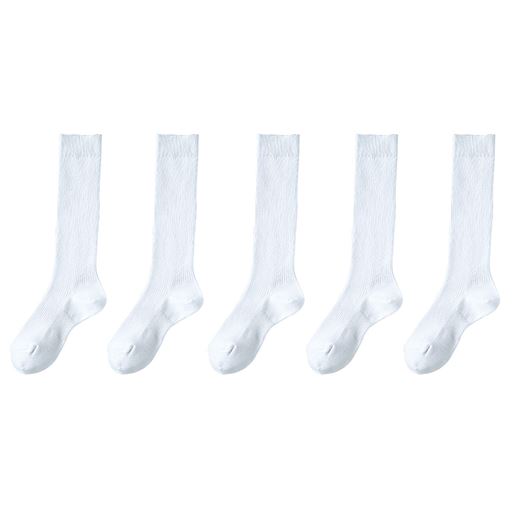 ホワイトD(ミニハイ丈)5足組