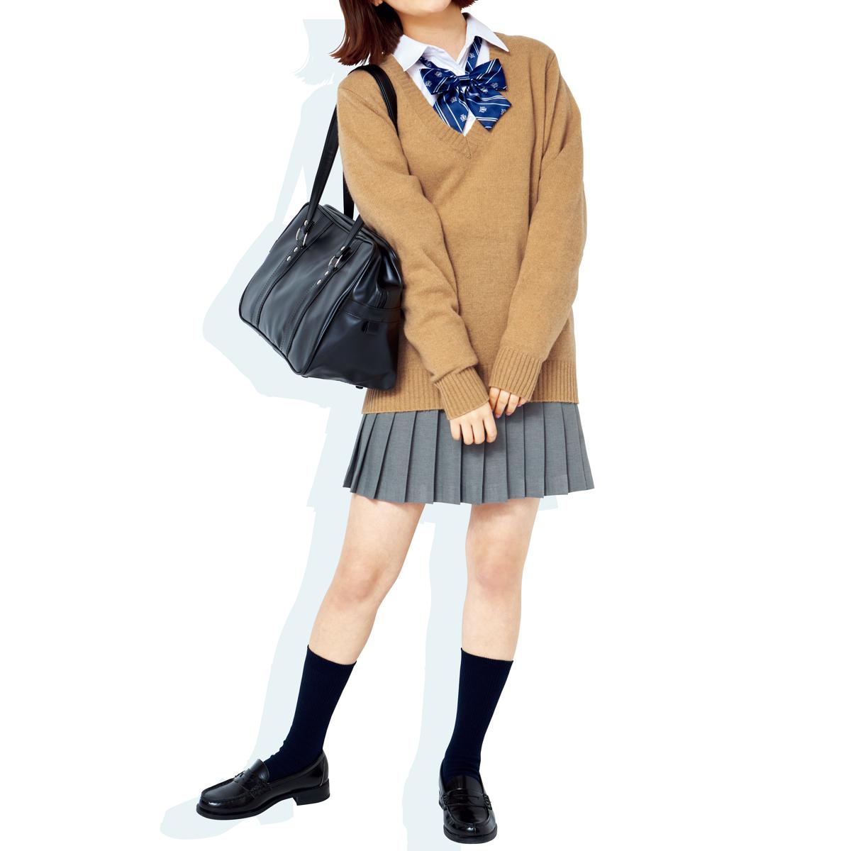 丈が選べる日本製単色プリーツスカート(防しわ)(洗濯機OK)(スクール・制服) 学校制服の通販ならセシール(cecile)