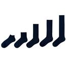 無地ソックス（５足組）