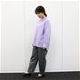 ラベンダー コーディネート例(スタッフ身長155cm、着用Mサイズ)<br>※パンツは品番:MP-2678