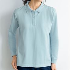UVカットポロシャツ(長袖)(S～5L・洗濯機OK)