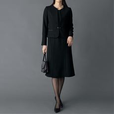 ストレッチブラックフォーマルアンサンブル