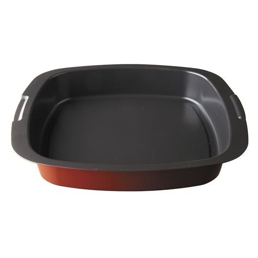 付属品(深型グリルパン)<br>深型の形状により、煮物や蒸しもの、炊飯などが可能になりました。<br>※内側は耐熱シリコン塗装