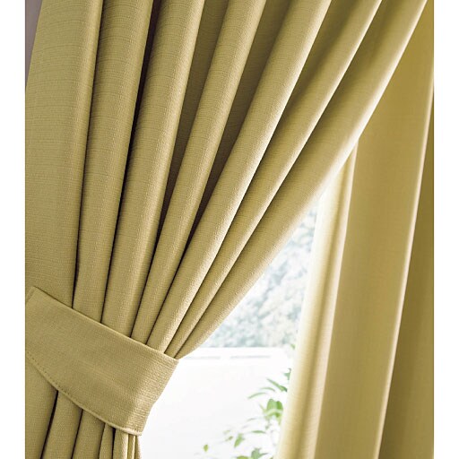 1年保証』 遮熱・遮音安眠１級遮光サークル柄プリントカーテン