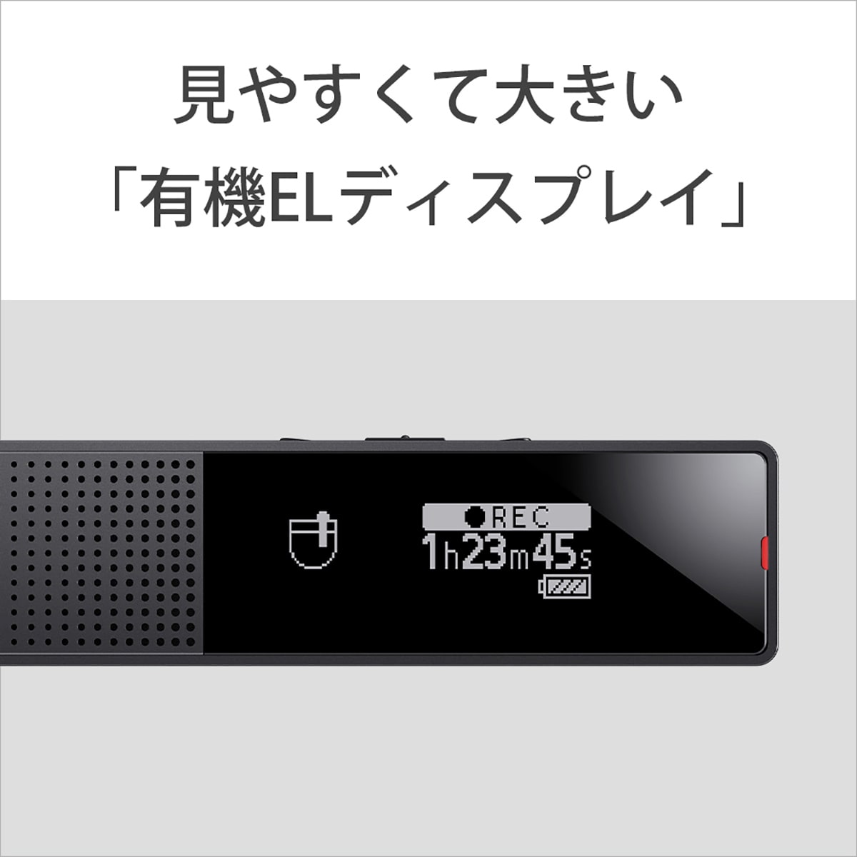 ソニー ICレコーダー(薄型/軽量/スティック型/内臓メモリー16GB) ICD-TX660 セシール(cecile)