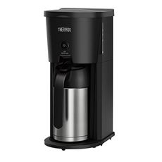サーモス コーヒーメーカー(真空断熱ポット/0.63L/5カップ) ECJ-700-BK