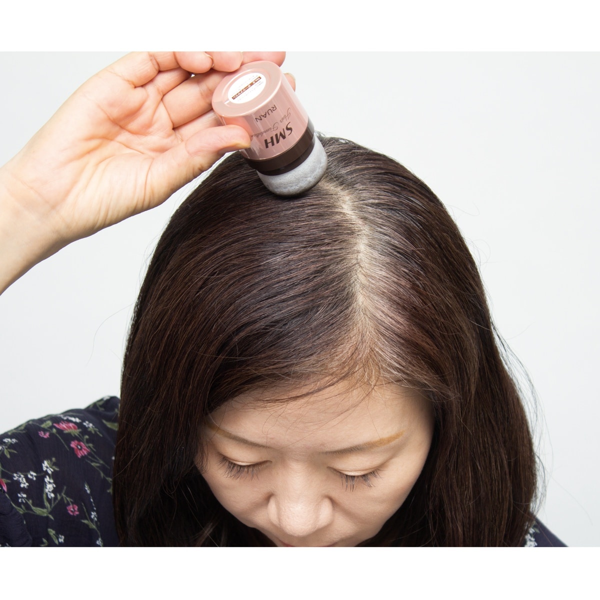 ヘアカラートリートメントファンデーション 花の葉
