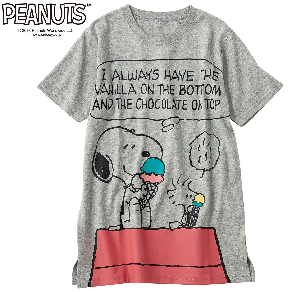 コットン100% 半袖Tシャツ(SNOOPY) - ファッション通販ならセシール(cecile)