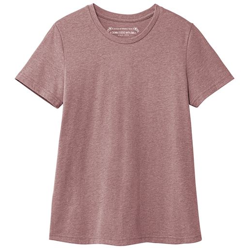 シンプルクルーネックTシャツ(半袖)(洗濯機OK) - ファッション通販なら 