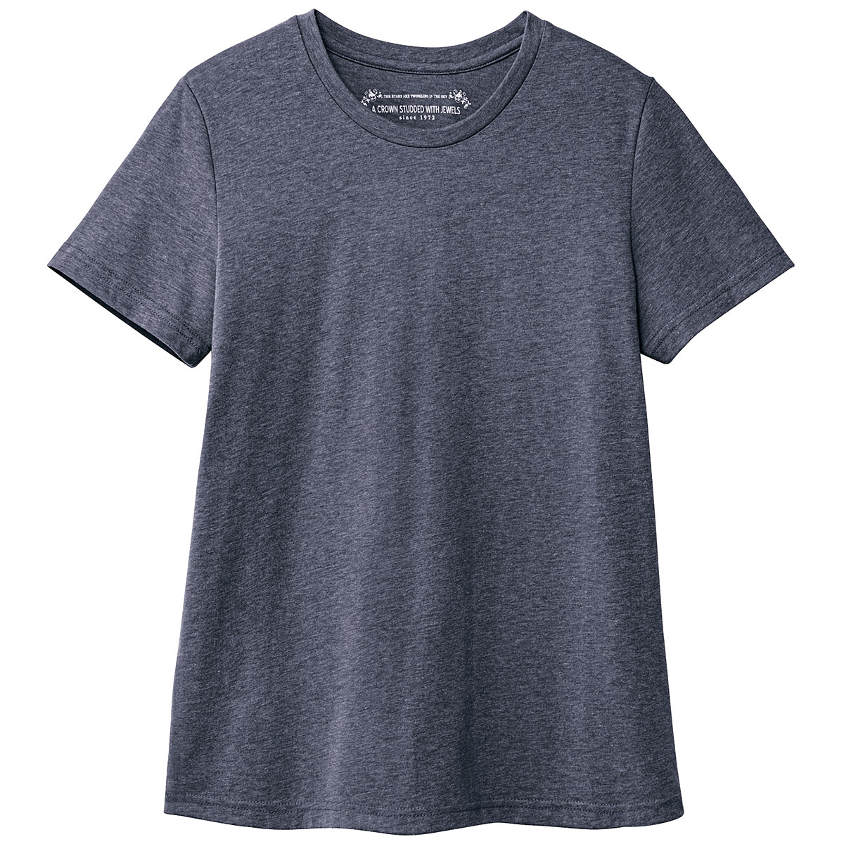 シンプルクルーネックTシャツ(半袖)(洗濯機OK) - ファッション通販なら 