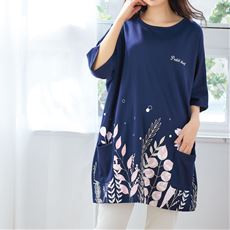 スマートドライ&reg;ゆったりTシャツ(ルームウェア・吸汗速乾・綿混)