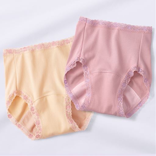 (左から)ピーチベージュ、パウダーピンク