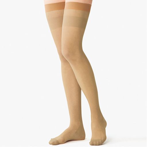 バフブラウン(同色5足組)着用例