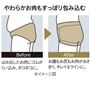 やわらかお肉もすっぽり包み込む。※着用効果には個人差があります(イメージ図)