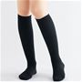 ほどよい引き締めでお疲れ脚にやさしいソフトタイプ。綿混着圧ソックス(アシスキット® <br>ブラック 着用例