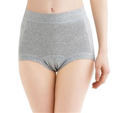 オーガニックコットン混の素肌に優しいサニタリーショーツ(はきこみ丈スタンダード)