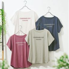 ロゴ入りゆるTシャツ(綿100%)