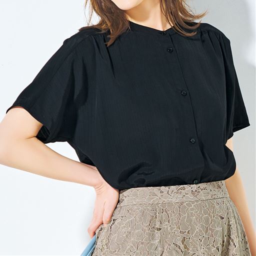 羽織にもなる!ゆったりひんやりブラウス