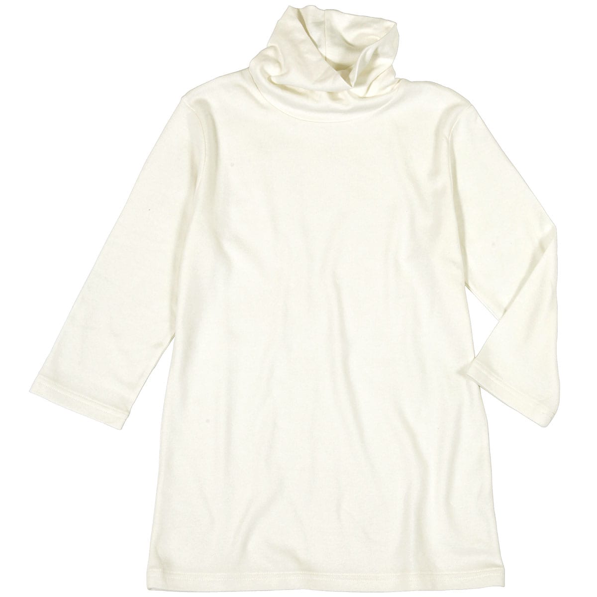 UVカットルーズネックTシャツ(7分袖)(綿100%・洗濯機OK・S～5L)