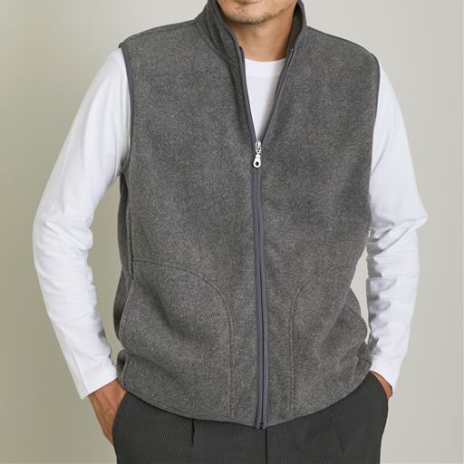 モデル身長:184cm 着用:Lサイズ グレー系