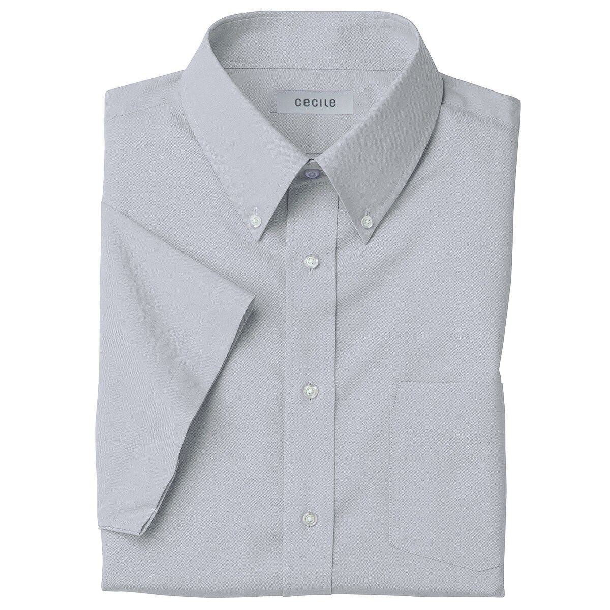 形態安定ボタンダウンYシャツ(半袖) - ファッション通販ならセシール
