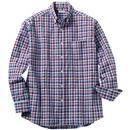 綿１００％サッカー素材シャツ（長袖）