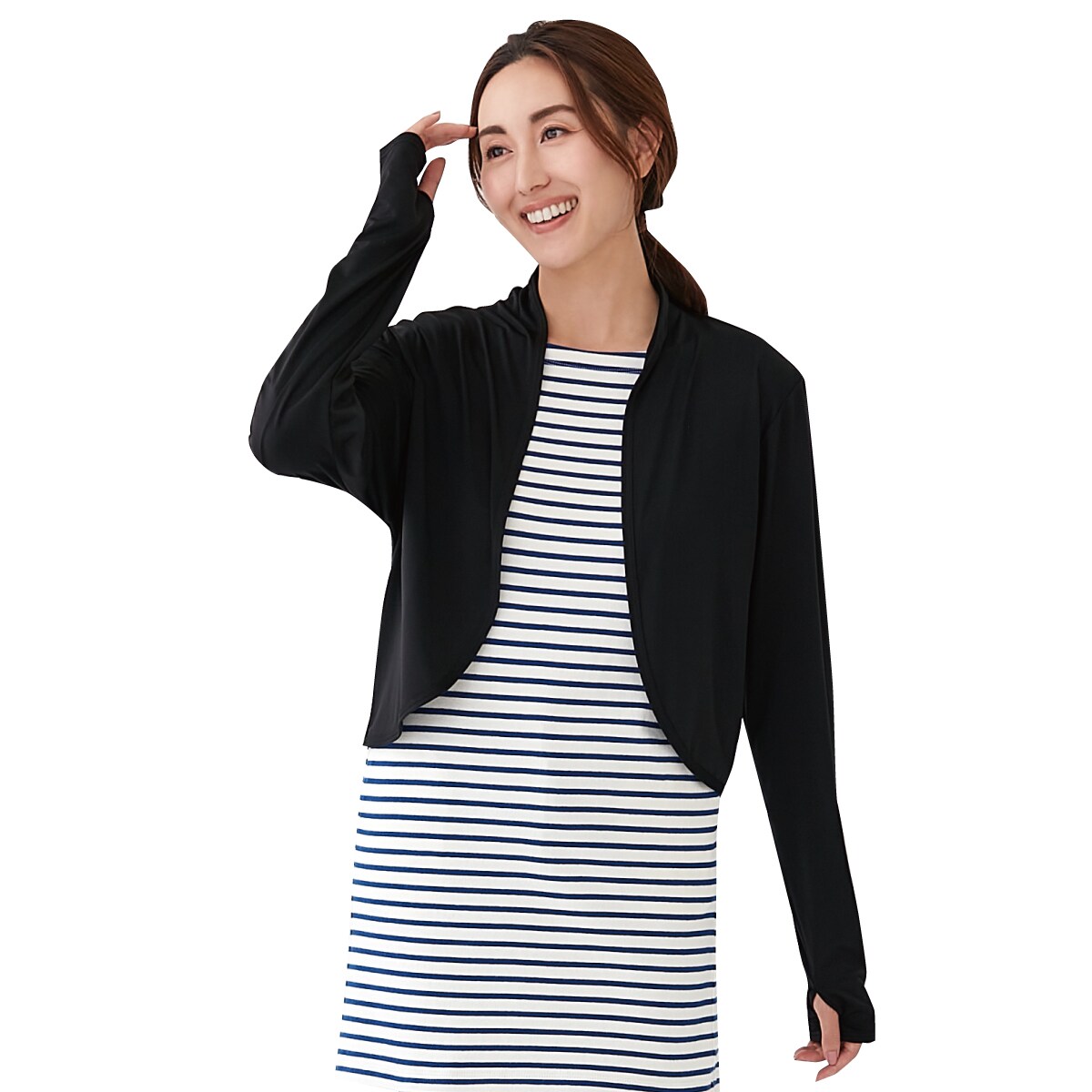 ネット限定】軽く羽織れるUVカットボレロ ファッション通販ならセシール(cecile)