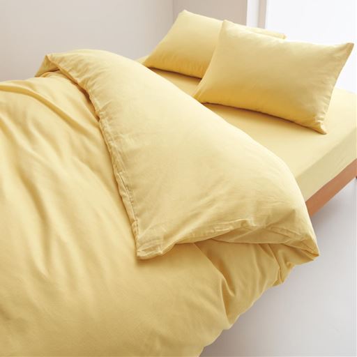 イエロー<br>※商品は枕カバーです。<br>※掛け布団カバーはCR-1278、ボックスシーツはCZ-1054です。