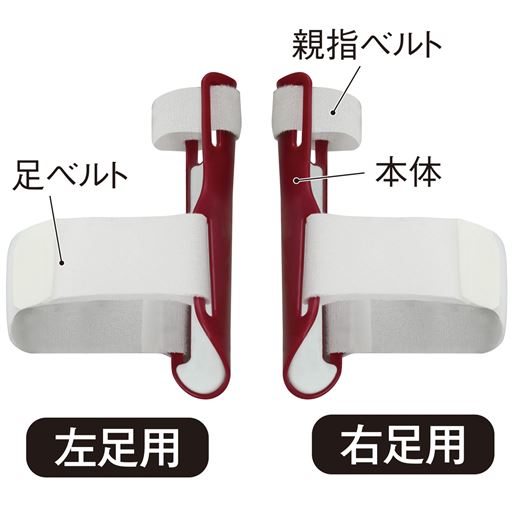 左足用・右足用