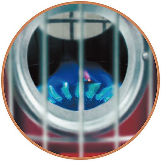 やわらかい暖かさのヒミツは青い炎