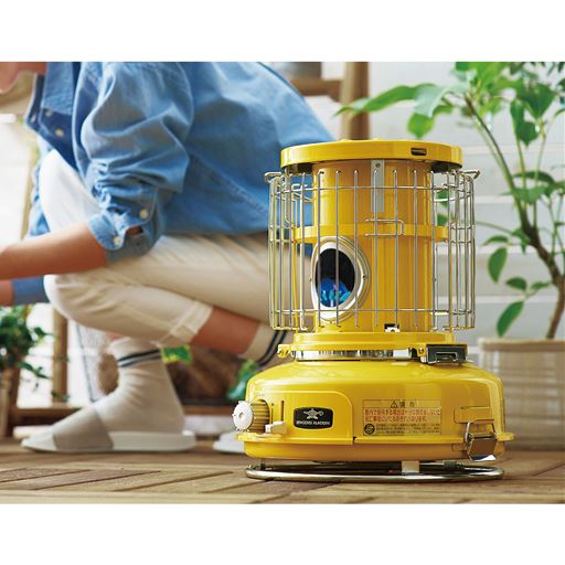 イエロー ベランダやテラスで